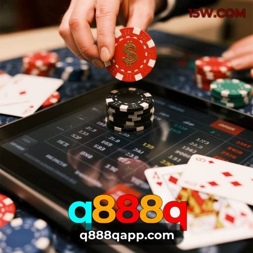 Aplicativo móvel q888q para iOS e Android